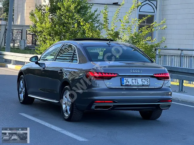 2020 - Audi A4 - مسافة مقطوعة 93.400 كم - فتحة سقف بانورامية - مقاعد جلدية و مدفأة - مرايا قابلة للطي - مقاعد مع مقبس شاحن هاتف - مصابيح LED