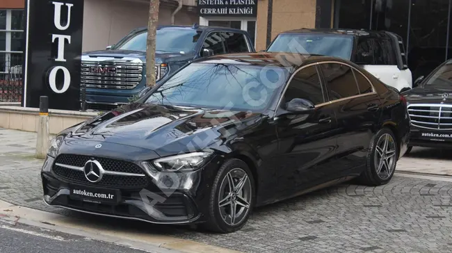 سيارة MERCEDES C200 AMG موديل 2022 - بدون طلاء