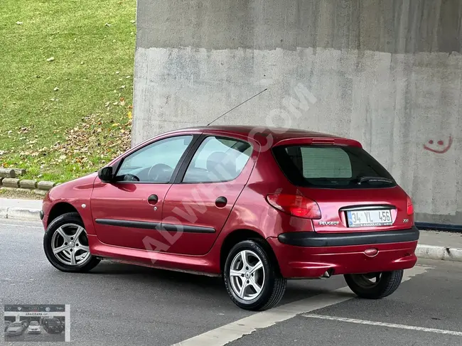 1999 - PEUGEOT 206 - حزمة GÜVENLİK - مسافة مقطوعة 183000 كم - غاز - وسادتين هوائية