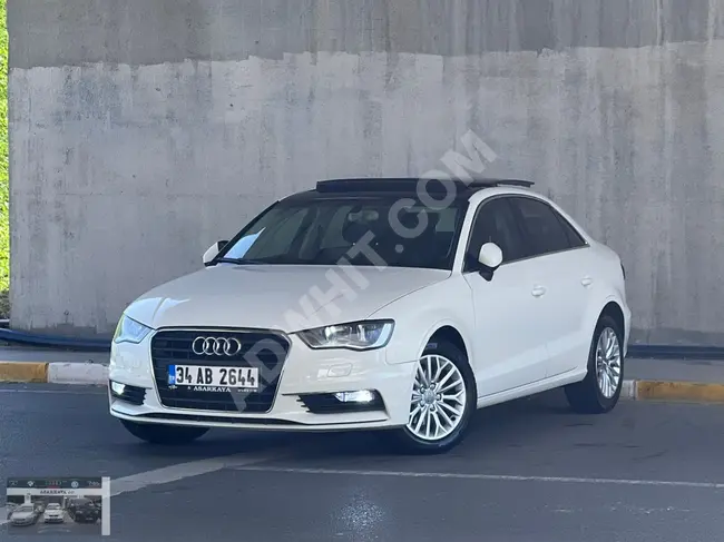 2014 - AUDI A3 SEDAN - سقف زجاجي - بناقل حركة S-TRONİC - مثبت سرعة - برخصة OTOMOBİL - مسافة مقطوعة 224.000 كم - كاملة المواصفات