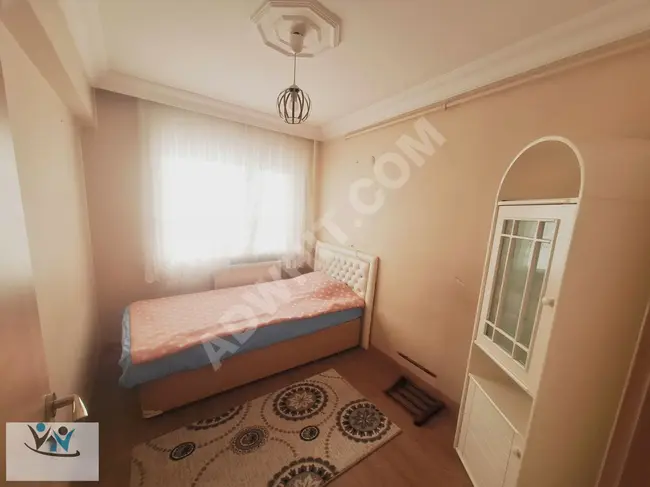 2+1 fully furnished apartment with sea view, close to the metrobus.