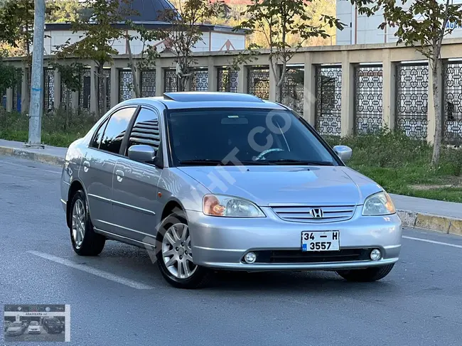 EFSANE KASA/2004/HONDA/CİVİC/OTOMATİK/LPG'Lİ/SUNROOF/DERİ/Ç.JANT