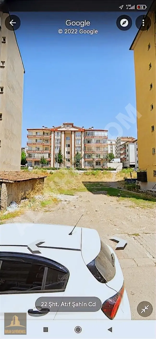 YENİ MAHALLE ÖZEVLER DE SATILIK 319 MTR KR ARSA