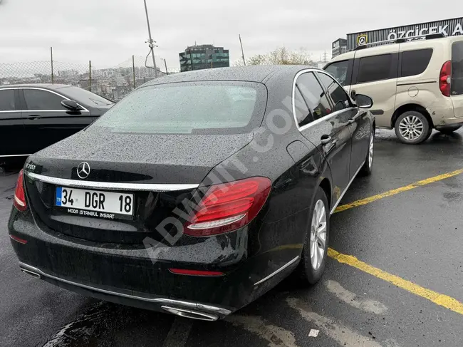 2016 - Mercedes E CLASS - الحزمة الخارجية EXCLUSIVE -   شاشة COMMAND -  سيارة نظيفة و مرتبة