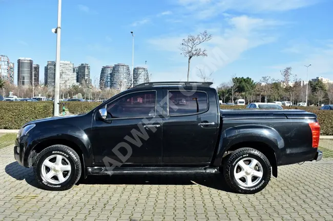 سيارة  Isuzu D-Max موديل 2015  أوتوماتيك دفع رباعي  2.5 V-CROSS نظيفة لا مثيل لها  كامل المواصفات