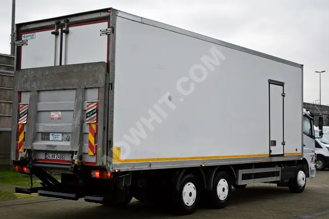 MERCEDES-BENZ ATEGO 2124 model 2016 THERMOKİNG unparalleled cooler with lift carries 21 pallets