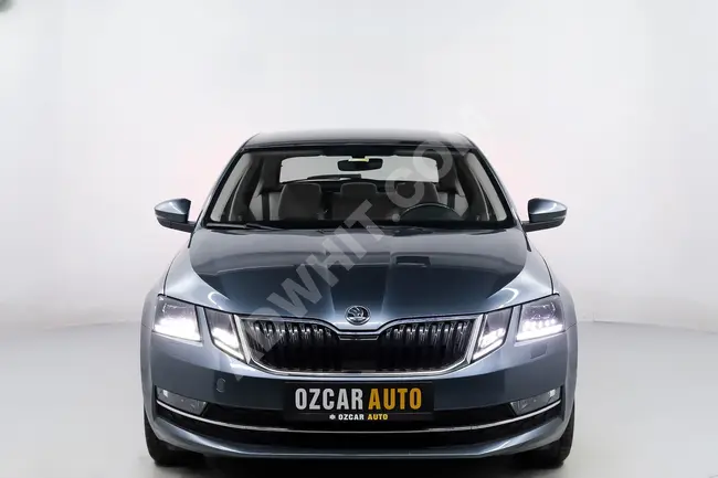 سيارة OCTAVIA STYLE 1.6 TDI موديل 2019 - صيانة الخدمة - اللون من الداخل بيج