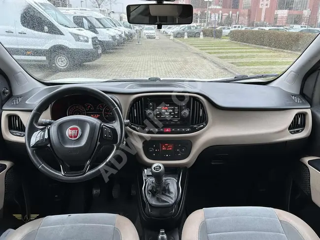 FIAT DOBLO COMBİ موديل 2016, 1.3 ECOJET, بدون عيوب, تشغيل وايقاف, PREMİO PLUS الاكثر تجهيزا