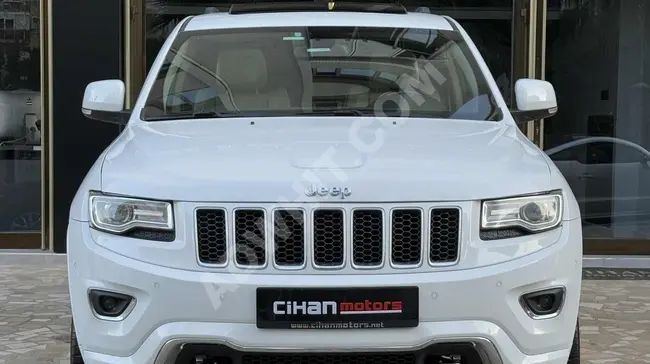 GRAND CHEROKEE 3.0 CRD OVERLAND 2014 - من الوكيل , بعداد 96.000 كم فقط