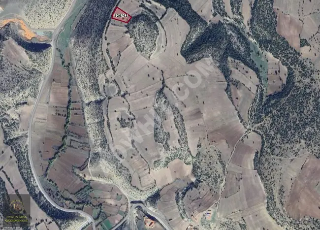 A plot of land measuring 4,391 square meters suitable in KÜTAHYA ASLANAPA YAĞCILAR