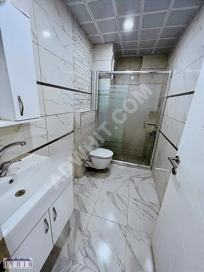 New 2+1 apartment, 90 square meters on the middle floor, luxurious and equipped with an elevator for sale in GÜLTEPE