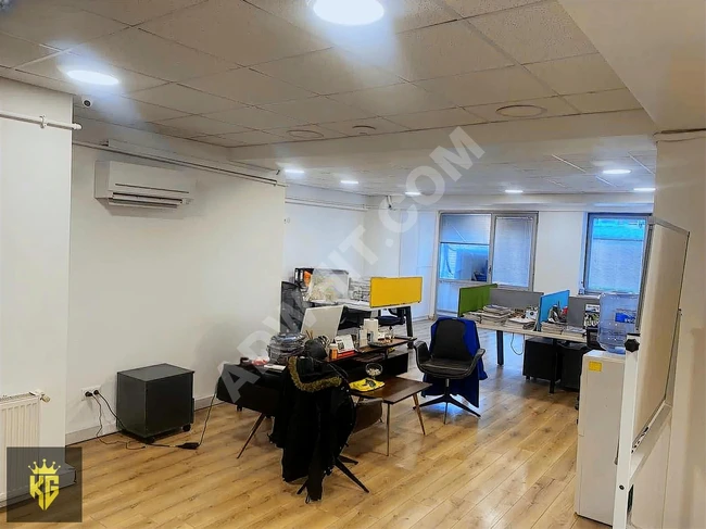 Office for rent in a business center from KG EMLAK, 7 minutes away from the metro and metrobus.