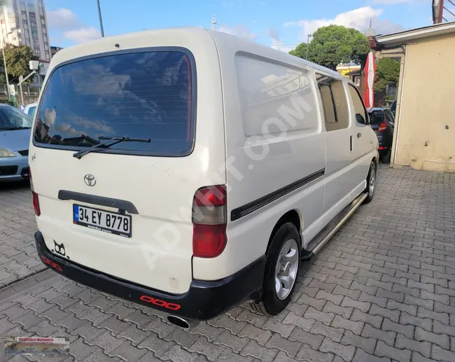 2008 MODEL HİACE 2.5 DİZEL MANUEL 4X2 PANEL VAN OTOMATİK KAPI