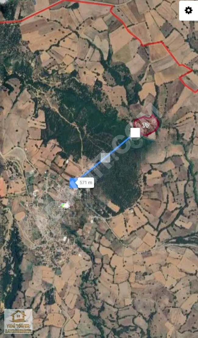 Land with an area of 18 dunams for sale in ÇANAKKALE