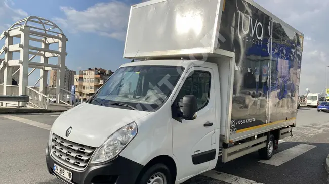 Renault MASTER شاسيه طويلة شاحنة كابينة طويلة الهيكل L3 مع مكيف الهواء بصندوق مغلق للاثاث