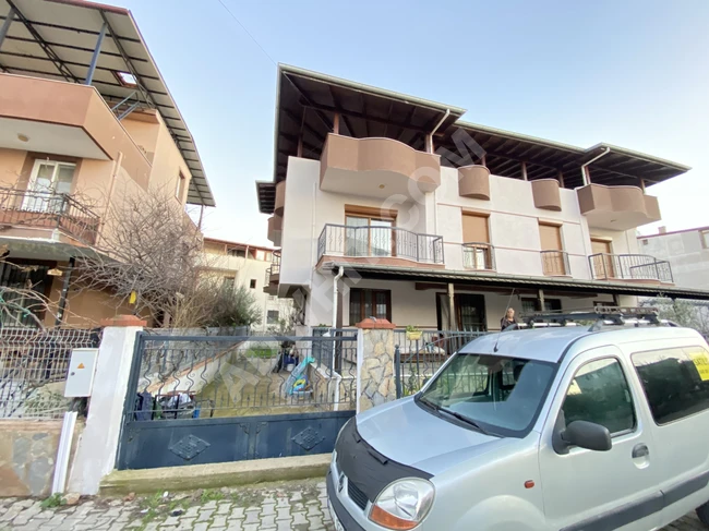 Furnished Villa 4+1 for Rent 500 Meters from the Sea in Ürkmez