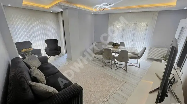 Near the fire station, a luxury apartment on the middle floor built in 2022 with an elevator in İNÖNÜ.