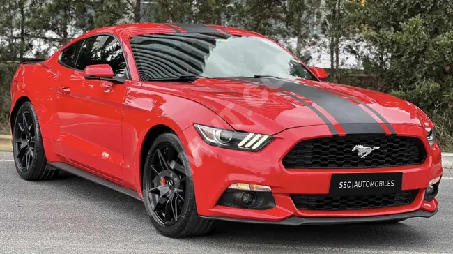 Ford MUSTANG موديل 2015, 2.3, من الوكيل, FASTBACK تدفئة تبريد وما إلى ذلك. - SSC