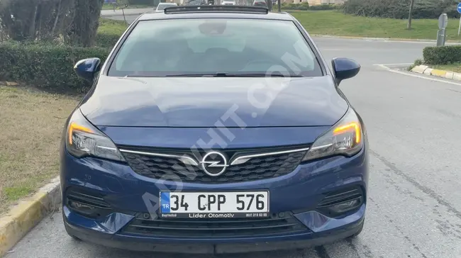 OPEL ASTRA موديل 2020 بفتحة سقف EGS LÎNE , سلسلة خاصة, بدون تغيير