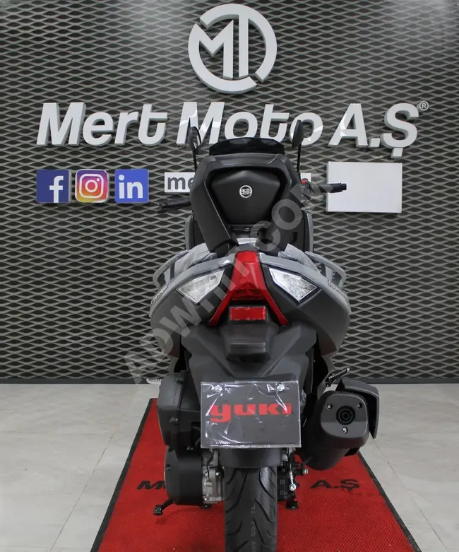 YUKİ STORM 125 CC MAXI SCOOTER - Special offer for cash payment - from MERT MOTO A.Ş