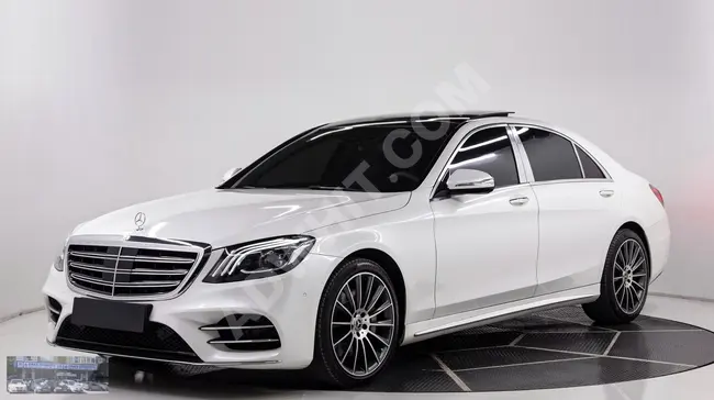 MERCEDES S 350 BLUE TEC 4 MATIC car, 2014 model, dealership version with 247,000 km mileage.