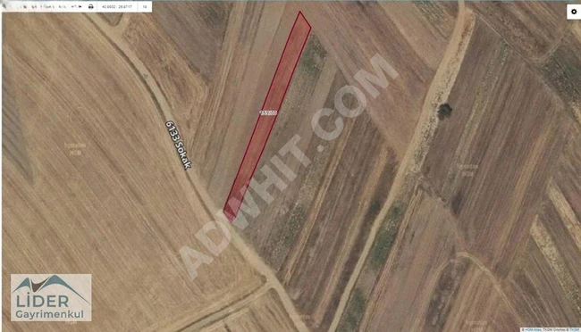 Land for sale on the official road in the neighborhood of TEKIRDAĞ MALKARA KOZYÖRÜK