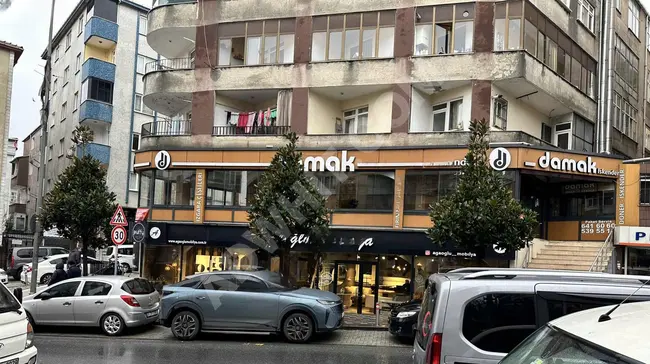 180 sqm shop for rent with a wide view on GAZİOSMANPAŞA Street.