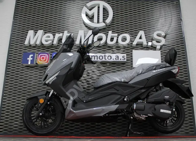 STORM 125 CC MAXİموديل  2024   - سعر خاص للدفع النقدي -من MERT MOTO