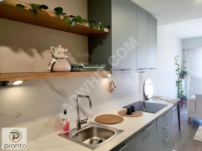 Furnished 1+1 apartment for sale in MAVERA RESIDENCE