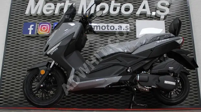 YUKİ STORM 125 CC MAXI SCOOTER - Special offer for cash payment - from MERT MOTO A.Ş