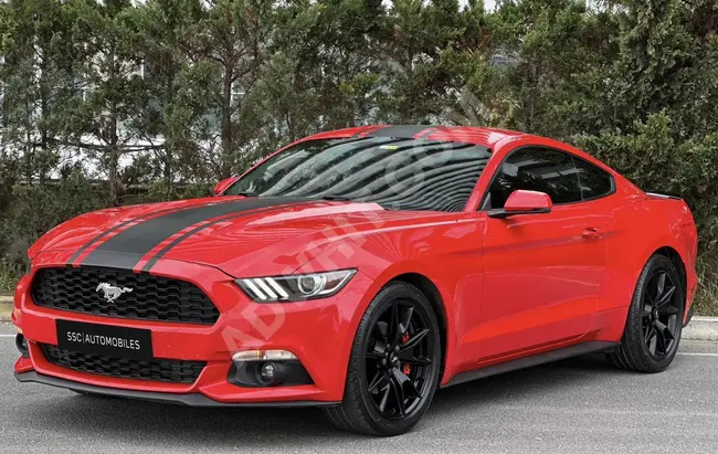 Ford MUSTANG موديل 2015, 2.3, من الوكيل, FASTBACK تدفئة تبريد وما إلى ذلك. - SSC