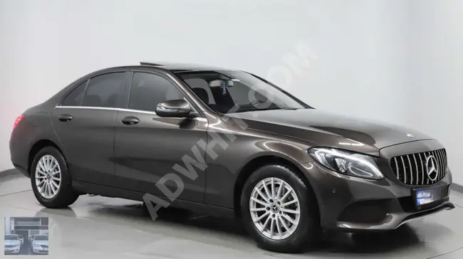 2018 MERCEDES C 180 KENDİ BÜNYEMİZDE VADELİ SENETLİ 6/48 TAKSİTL