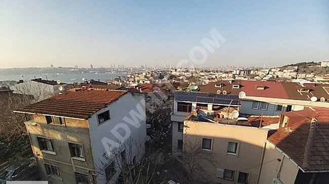 2+1 apartment with sea view near the center, suitable for use by AKTAŞ