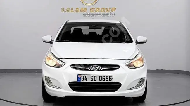 Hyundai Accent blue موديل 2018