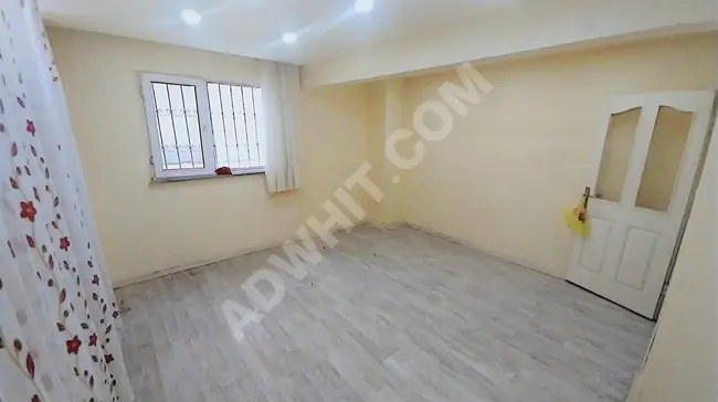 Ground floor apartment with an area of 90m2 near the street with a 15% share in the İNÖNÜ neighborhood.