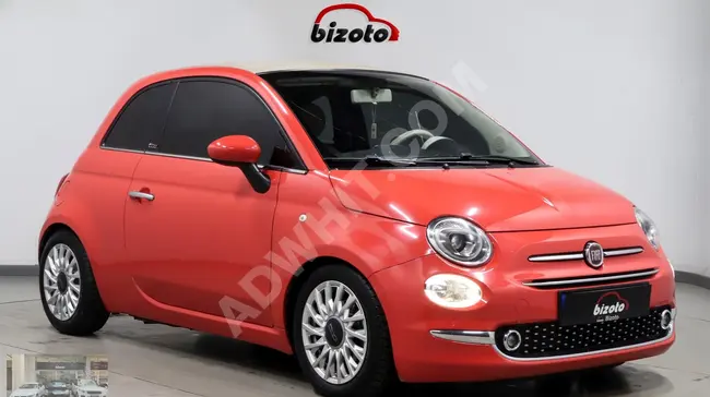 سيارة FIAT 500 CABRIO  موديل 2016 بدون عيوب أو طلاء أو حوادث منBİZ OTO