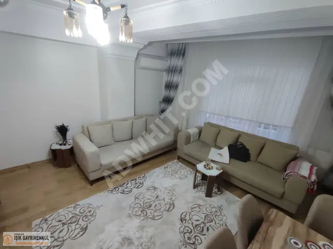 2+1 apartment on the middle floor suitable for a loan for sale with the guarantee of IŞIK EMLAK.