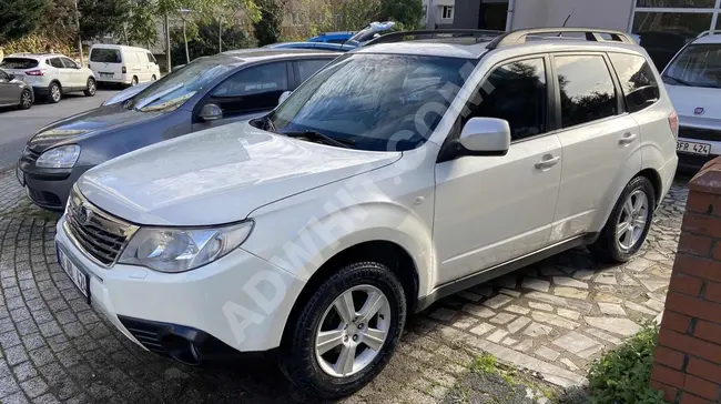 سيارة SUBARU FORESTER X LİMİTED 4x4، سقف بانورامي، 150 حصان، لون لؤلؤي أبيض