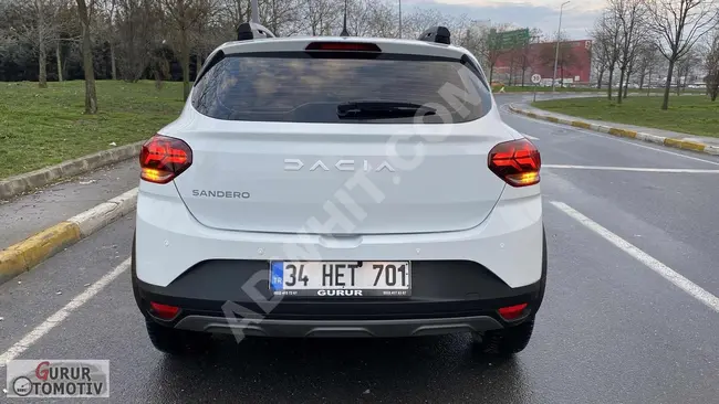 سيارة DACIA SANDERO STEPWAY 1.0T موديل 2023  أوتوماتيك 25000 كم بدون عيوب