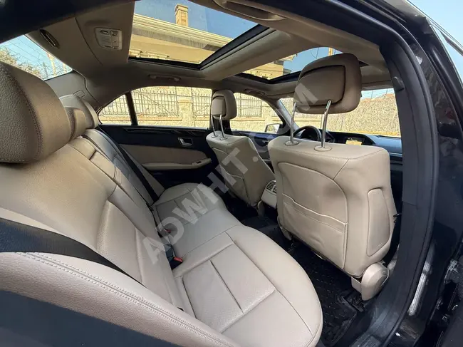 سيارة MERCEDES E250CDI - سقف زجاجي