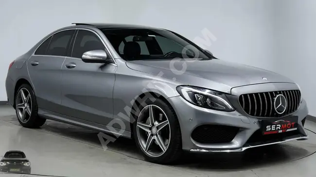 Mercedes Benz C 180 Amg فقط بهويتك، إمكانية التقسيط بسندات يدوية .