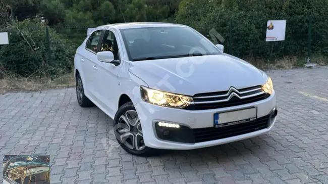 CITROEN C-ELYSEE car model 2021 with an odometer reading of 119,000 km