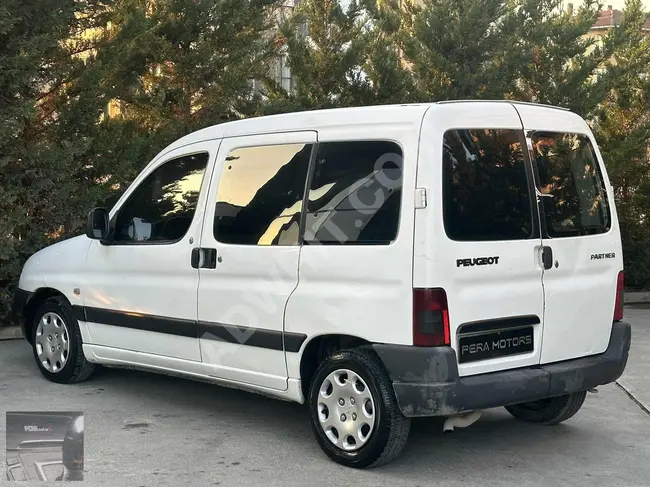 PEUGEOT PARTNER 1.9D Minivan, Model 2003 - with double sliding doors, distance 175 thousand km