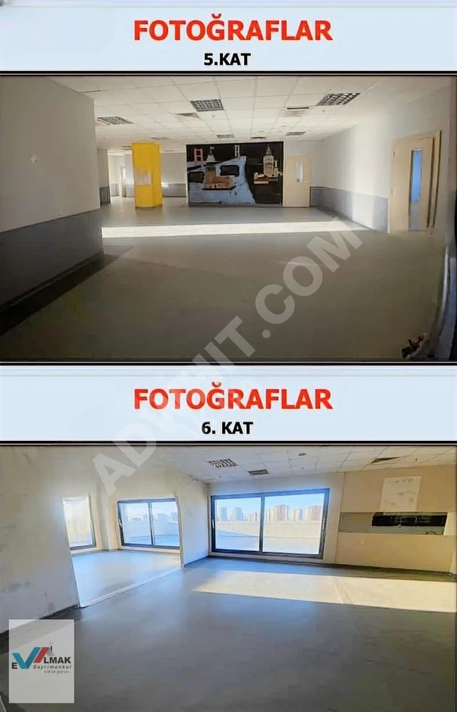 Suitable facilities for medical examination and dental clinic in Atakent from EVALMAK