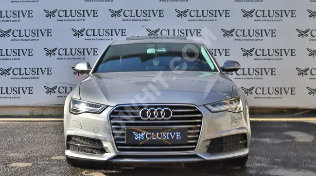 سيارة AUDI A6 SEDAN 2.0TDI QUATTRO موديل 2018 إصدار الوكيل-بدون طلاء من X-CLUSIVE