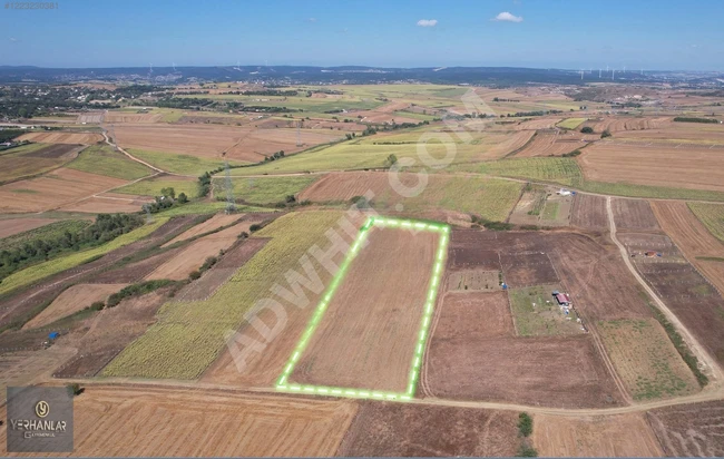 A 2500 square meter plot of land located 5 minutes from the village in SİLİVRİ AKÖREN.