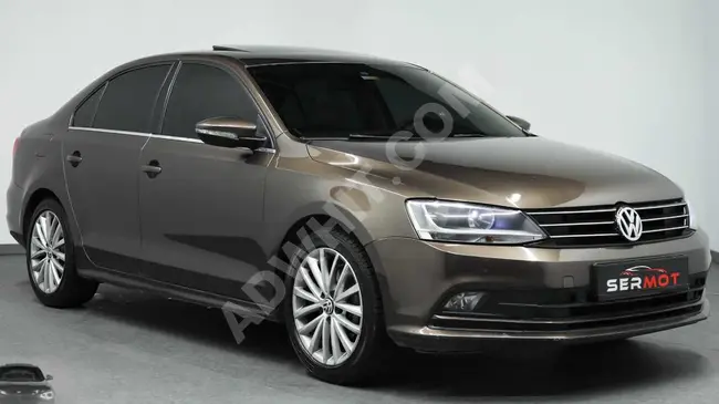 Volkswagen  JETTA موديل 2014 ما امكانية القرض البنكي / سندات يدوية / شيك..من SERMOT