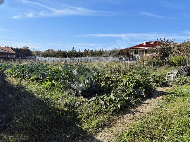 A plot of land measuring 730 square meters within the development plan in the village center of ÇATALCA İNCEĞİZ