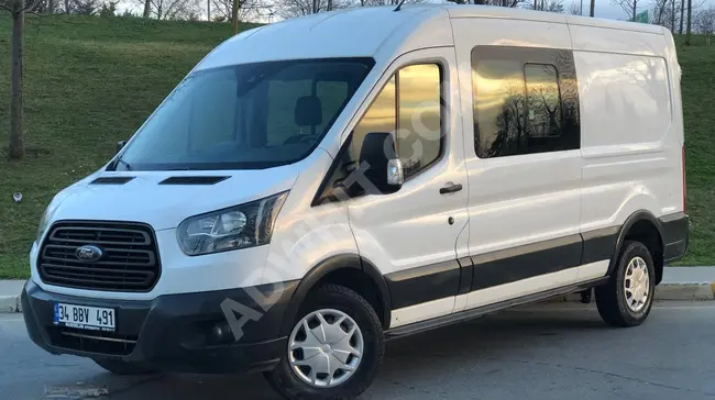 Ford Transit 350 L موديل  2018 أصلي 5+1  لم يتم  نقل أي حمل عليه على الإطلاق مجهز من الداخل