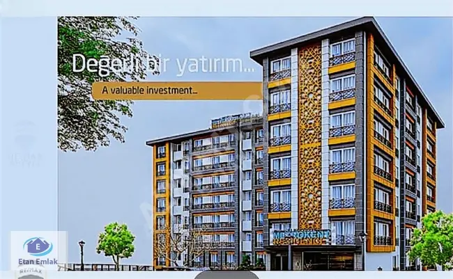 ALİBEYKÖY'DE YENİ REZİDANS'DA 2+1 SATILIK DAİRE.